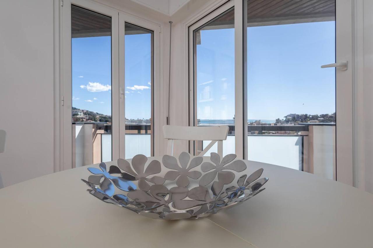 Casa Daniela - Terrazza Vista Mare Super Centrale Rapallo Exteriör bild