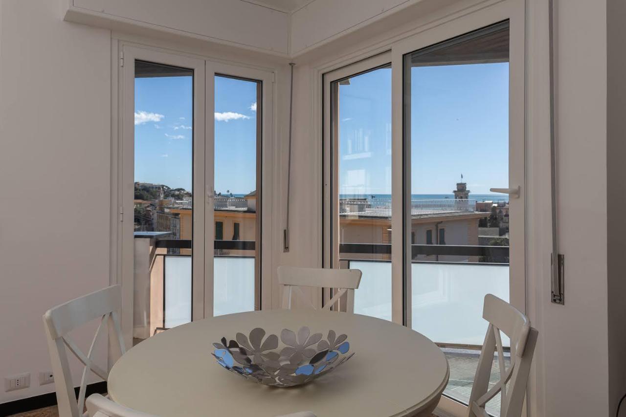 Casa Daniela - Terrazza Vista Mare Super Centrale Rapallo Exteriör bild
